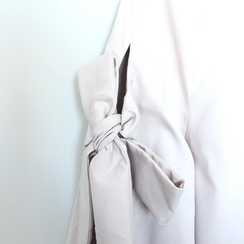 COS pale pink long sleeve bow shirt - Picture 3 of 6